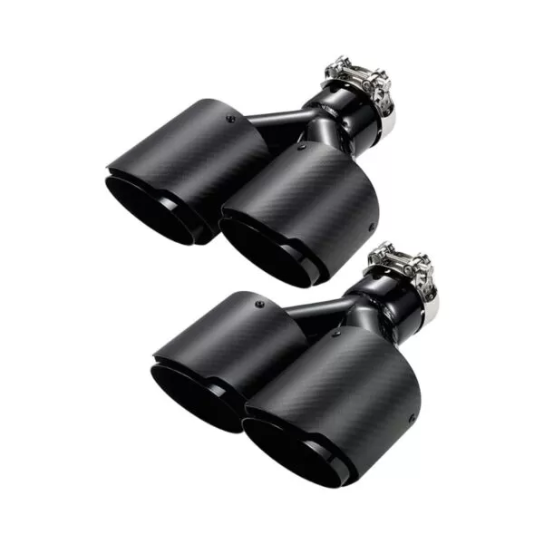 Carbon fiber automotive exhaust pipe