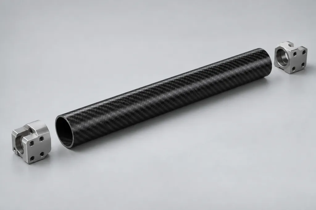 Carbon Fiber UAV Arm Tubes: Specifying the End Interfaces — reference visual