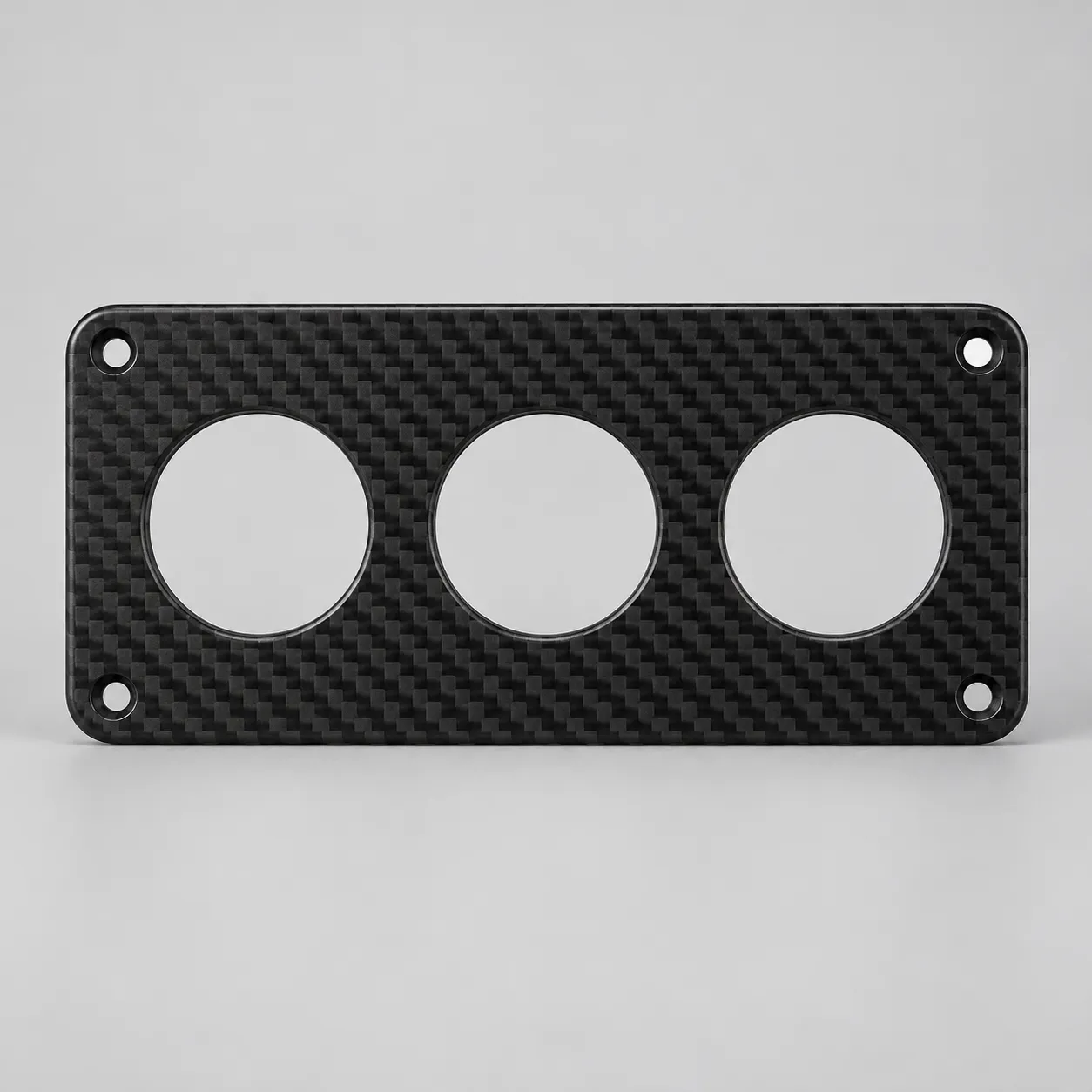 Custom Carbon Fiber Switch Panel — main product reference (concept illustration)