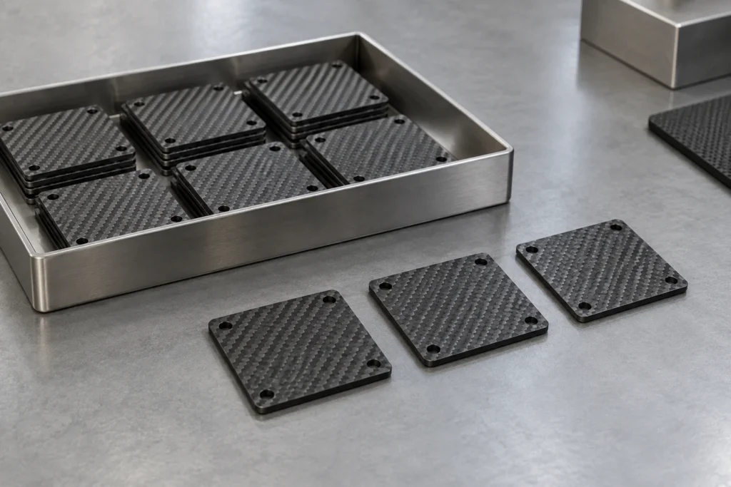Concept illustration of Carbon Fiber Shipment Sampling: Define the Lot Before Selecting Parts