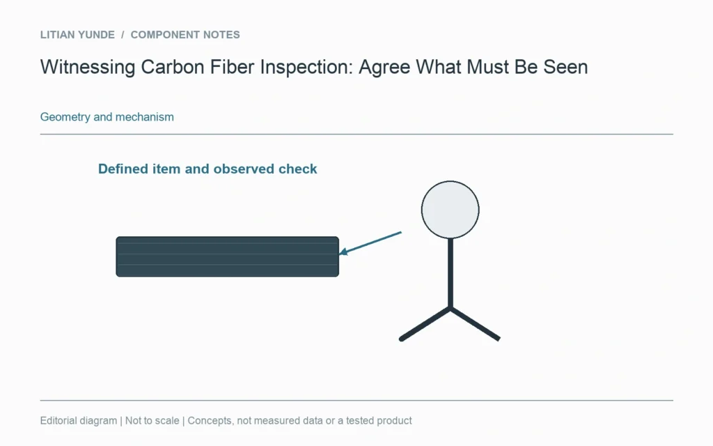 Direct observation of an identified check differs from reviewing the resulting report later.